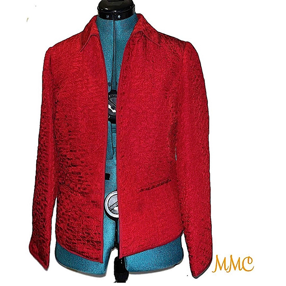 Bright Red Jacket